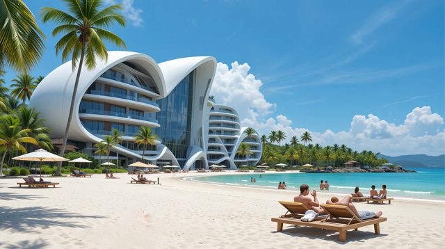 Ocean view hotel