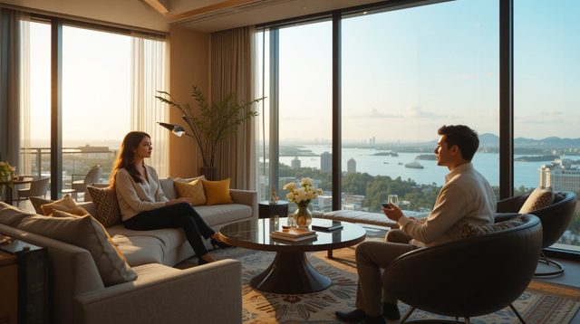 Meeting in Penthouse