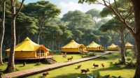 Eco-resort in the forest