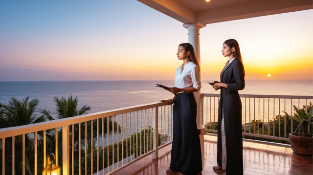 Women at verandah