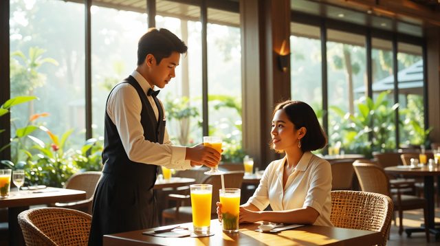 Guests at resto